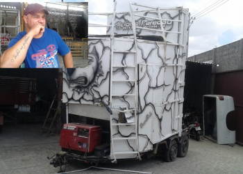 Paredão de Alcione tomba pela terceira vez em dois anos; “Não sei se vou continuar” diz proprietário