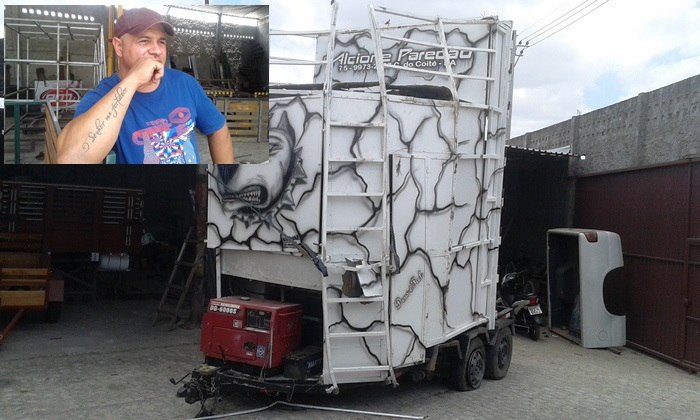 Paredão de Alcione tomba pela terceira vez em dois anos; “Não sei se vou continuar” diz proprietário