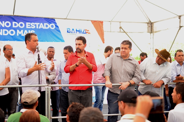 Rui, ex-prefeito Agileu, Alex e vereador Cantídio