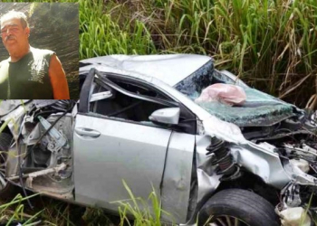Policial Rodoviário aposentado morre vítima de acidente de carro