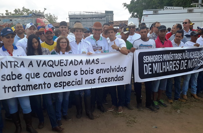 Deputado Gika Lopes defende a manutenção das vaquejadas ao discursar na Assembleia