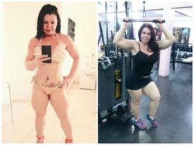 'Vovó marombada' diz não perder um dia de treino