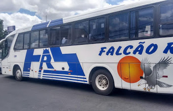Ônibus intermunicipal assaltado próximo Tanquinho às 10h da manhã