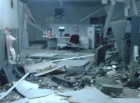 A ação ocorreu por volta das 2h e durou cerca de 30 minutos