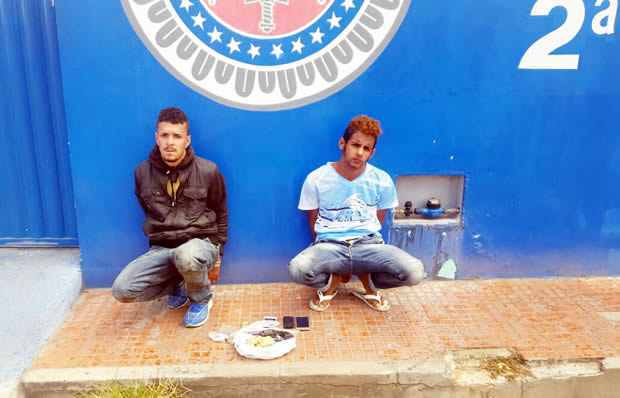 PM persegue e prende dois homens após assaltar lotérica em Tucano
