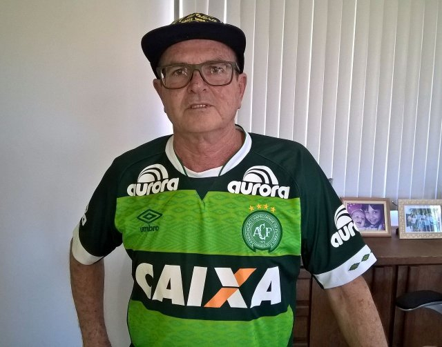 Vice-presidente da Chapecoense desistiu de viajar com o time, diz irmão que mora em Feira de Santana