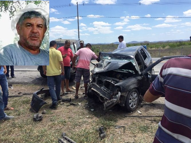 Colisão na BR-324 entre Gol e caminhonete deixa uma vítima fatal