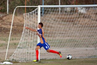 Fábio entrou no jogo no lugar de Marcelo e marcou o único gol do jogo | Foto: Noticias de Santaluz