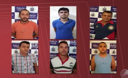 Oito são presos no norte da BA suspeitos de assaltos a banco