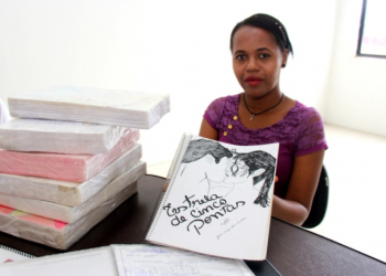 Moradora da Zona Rural de Santaluz já escreveu sete roteiros de novela; “Meu sonho é ver algum na televisão”