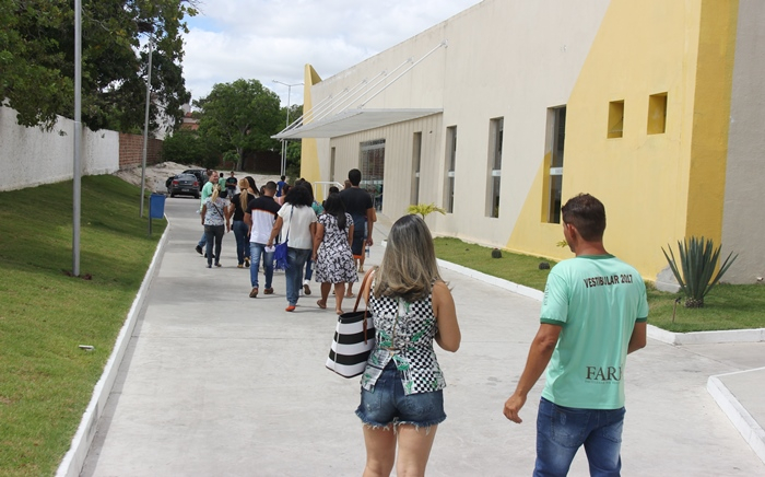 Vestibular da FARESI foi realizado neste domingo, em Conceição do Coité