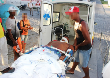 Coité – Mais um jovem sofre acidente de moto e é transferido em estado grave