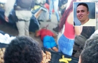 Jovem é executado a tiros na feira-livre de Cansanção