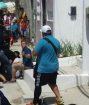 Luciano ajudou no socorro a mulher