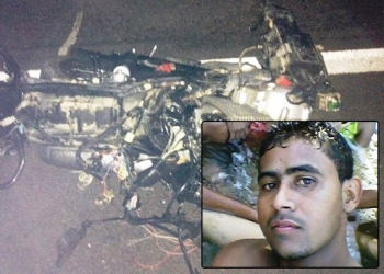 Motociclista morre em colisão com carreta na BR 407