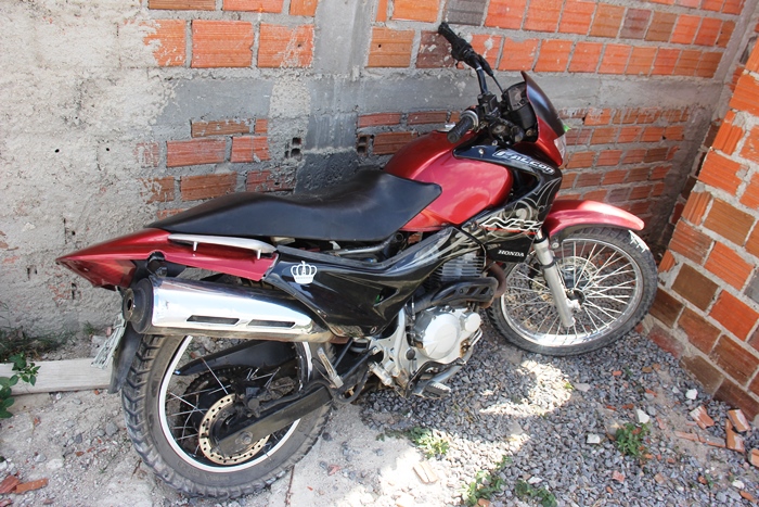 Moto que estava sendo pilotada pela vítima