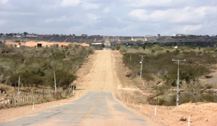 Nos 28 km que serão recuperados já foi passado máquina