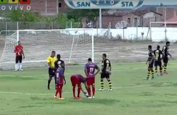Seleção de Santaluz vence Santo Amaro e passa para as semifinais do Intermunicipal