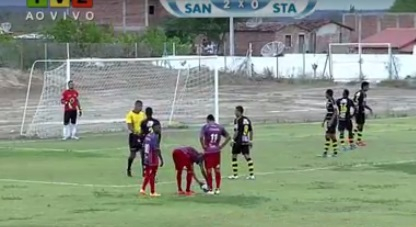 Seleção de Santaluz vence Santo Amaro e passa para as semifinais do Intermunicipal
