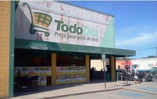 Bandidos levam R$ 126 mil de supermercado em Cruz das Almas