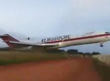 Cinco pessoas morrem em queda de avião de carga na Colômbia; apenas um sobreviveu