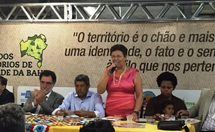 Deputada Fátima Nunes considerou a Feira da Agricultura Familiar e Economia Solidaria um ponto forte da FENAGRO 2016