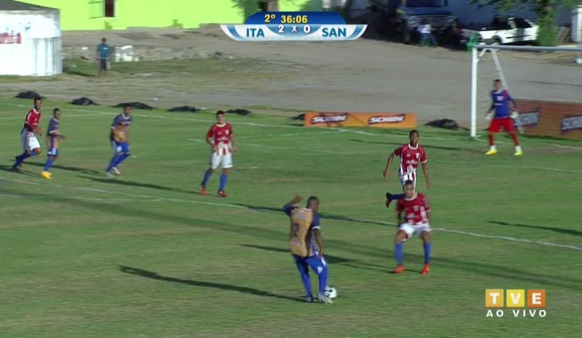 Seleção de Santaluz perde para Itaberaba e tem o sonho do titulo adiado mais uma vez