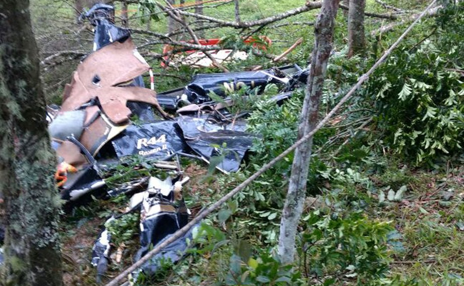 SP – Helicóptero cai quando transportava noiva para casamento