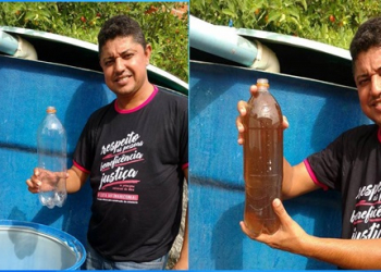 Valente: vereador diz que vai acionar o MP/BA contra a EMBASA, por fornecer água imprópria para o consumo humano