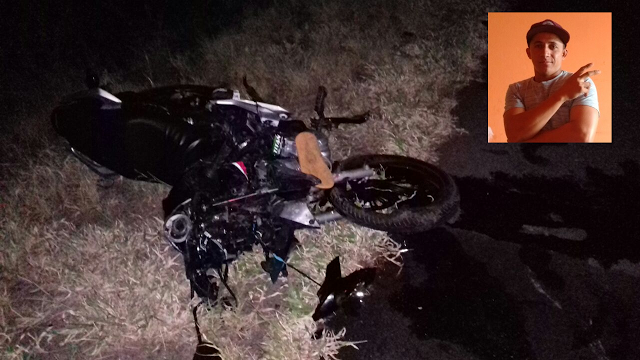 Motociclista morre em colisão com carreta na BR 407