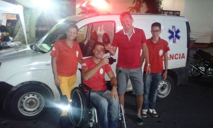 Coité – Empresário faz doação de nova ambulância a Brigada Voluntária Anjos da Vida