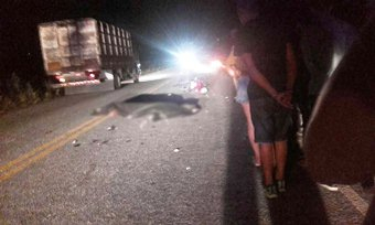 Acidente entre moto e cavalo deixa uma pessoa morta em Pintadas