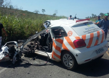 Motorista de empresa de escolta morre ao colidir com caminhão na BA 052 (Estrada da Feijão)