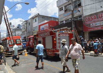 Homem morre quando fazia manutenção em antena no centro da cidade de Feira de Santana