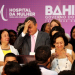 Rui se emociona no ato de inauguração maior hospital de atendimento à mulher do Norte-Nordeste