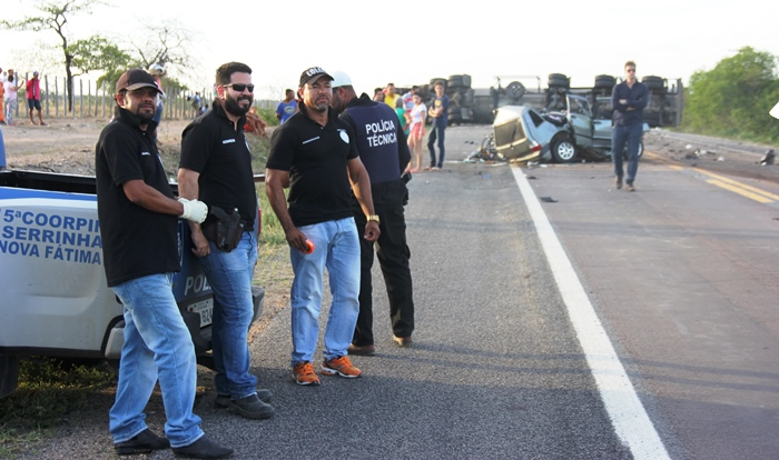 Acidente na BR 324: Perícia Técnica impedida de fazer o trabalho pela ausência do Corpo de Bombeiro