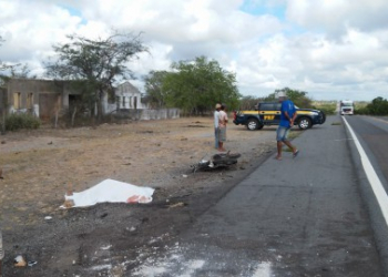 Comerciante de Nova Fátima morre em acidente na BR 324