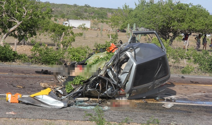 Vítimas do acidente na BR 324, em Riachão do Jacuípe são identificadas