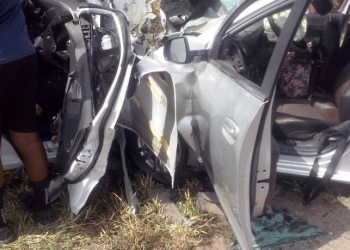 Colisão frontal na BR 324 em Tanquinho deixa três mortos e quatro feridos