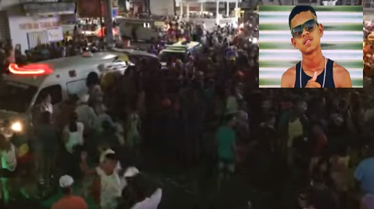 Morre no HGE jovem baleado na noite de domingo na Praça da Matriz, em Coité