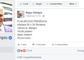 ‘Vamos lá, Bangu! Vocês podem fazer melhor’, diz deputado após massacres