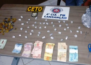 Cansanção: Operação de Combate ao Trafico de Drogas resulta na desarticulação de duas ‘bocas de fumo’