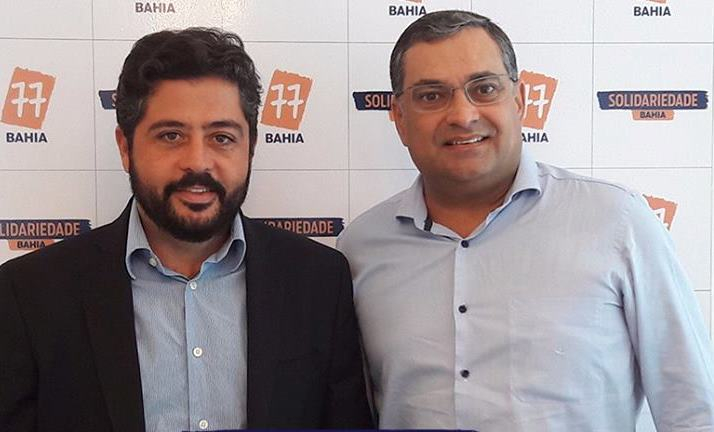 Prefeito de Ubaíra e presidente do Solidariedade Bahia discutem demandas do município