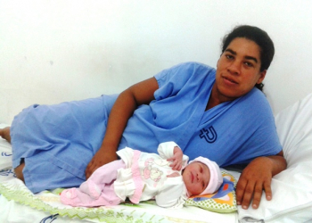 Primeiro bebê coiteense nascido em 2017 é do sexo feminino