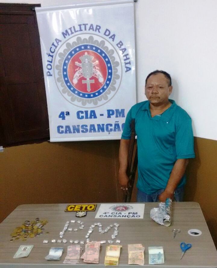 Cansanção: Operação de Combate ao Trafico de Drogas resulta na desarticulação de duas ‘bocas de fumo’
