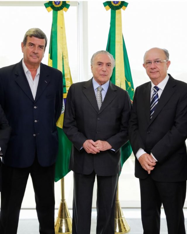 Temer garante a Ronaldo e Colbert atenção a duplicação de rodovias e anel rodoviário