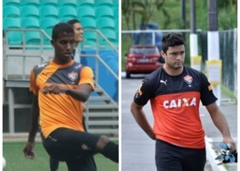 Vitória empresta goleiro Gustavo e lateral Alef para o Atlântico