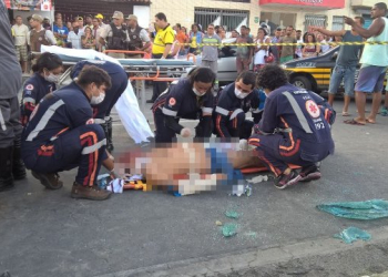 Seis pessoas ficam feridas e uma morre em engavetamento em Avenida de Feira de Santana