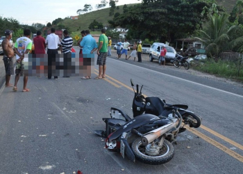 Colisão frontal de motocicletas mata guarda municipal