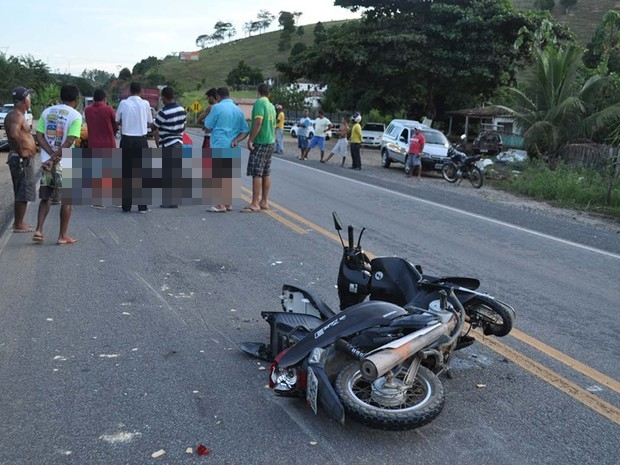 Colisão frontal de motocicletas mata guarda municipal